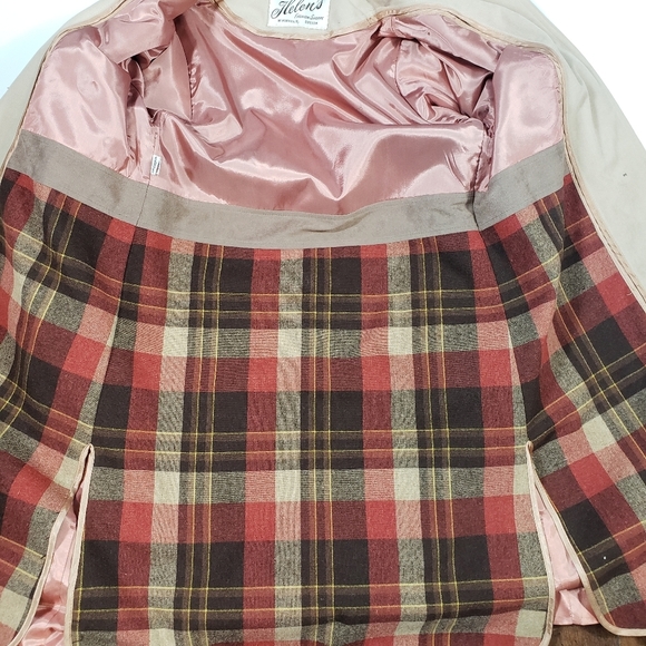 Vintage All Seasons Faux Suede Jacket Sz Medium ? Removable Liner Winter Coat - Picture 7 of 16